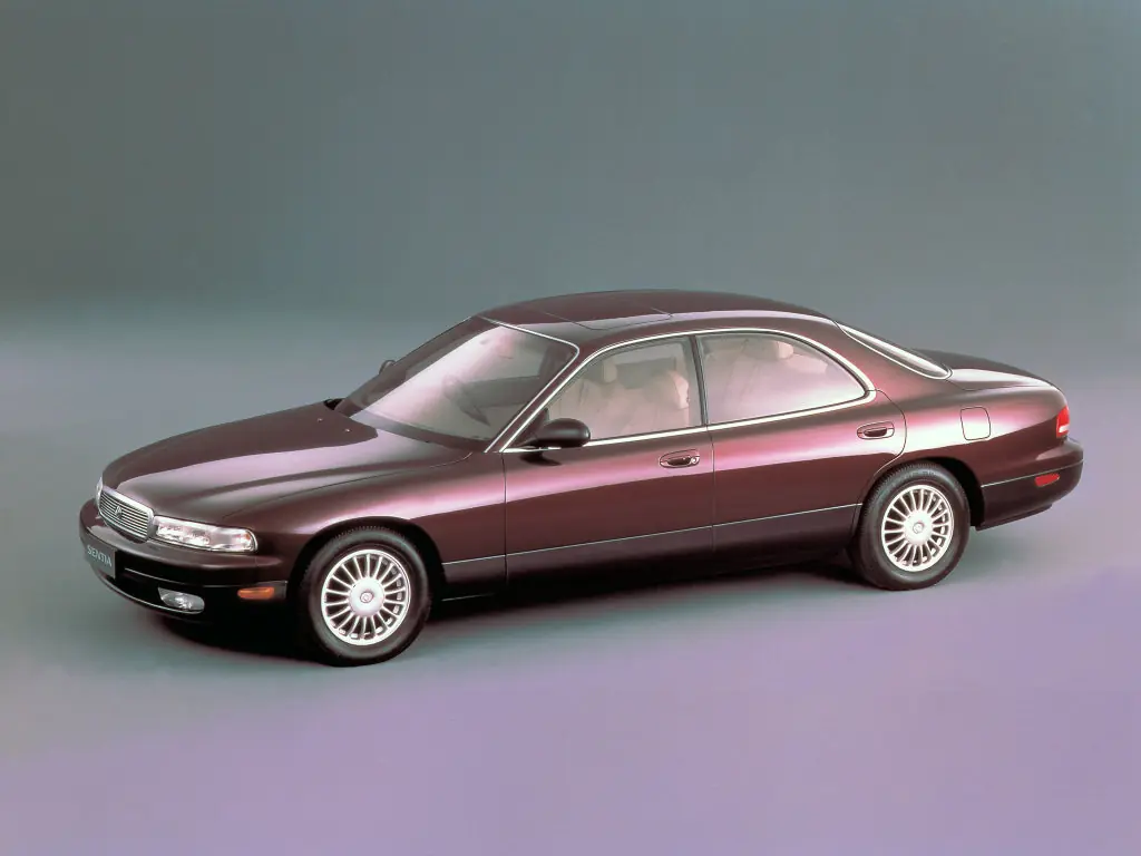 Mazda Sentia (HD5P, HD5S, HDEP, HDES) 1 поколение, рестайлинг, седан (01.1994 - 09.1995)